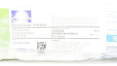 Vyaire 7700GIN Broselow/Hinkle Pediatric Emergency System Intubation Module (x)